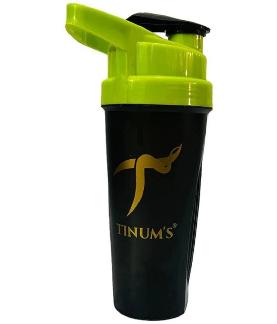 TINUMS Plastic Black 700 mL Sipper,Shaker ( Pack of 1 ) - Black