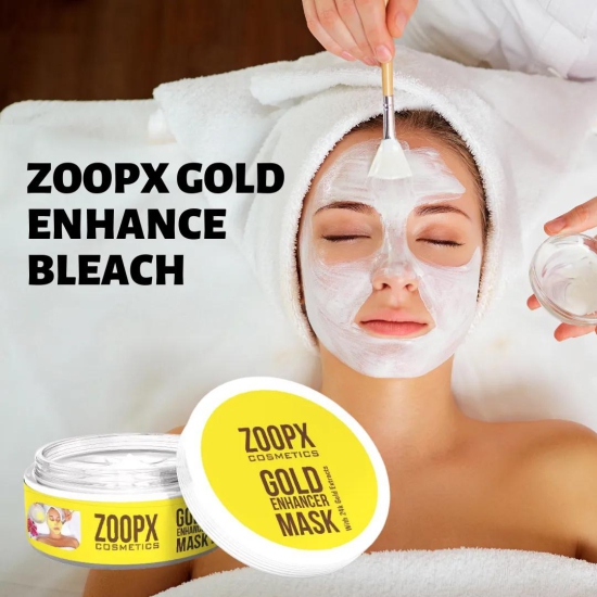 ZOOPX GOLD EMULSION MASK & BLEACH-Mask