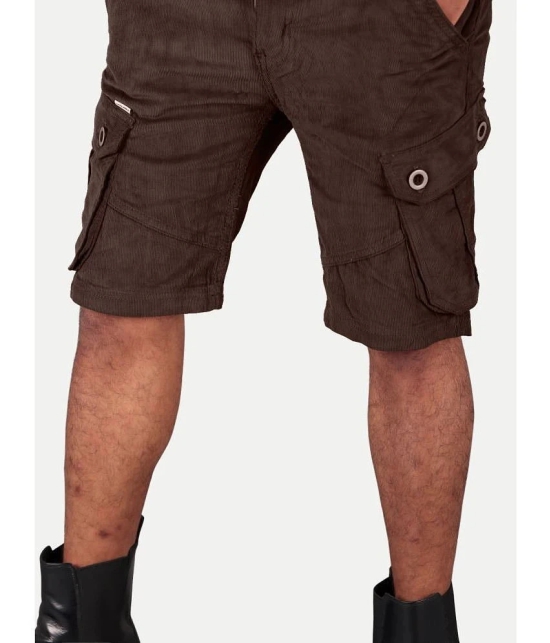 Radprix Brown Cotton Mens Cargos ( Pack of 1 ) - None