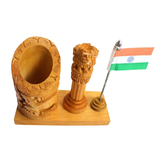 Pen Stand + Ashoka Piller + Flag (5)