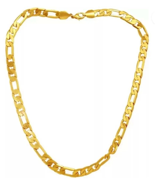 Steorra jewels Gold Plated Golden Chain Jewelry - None