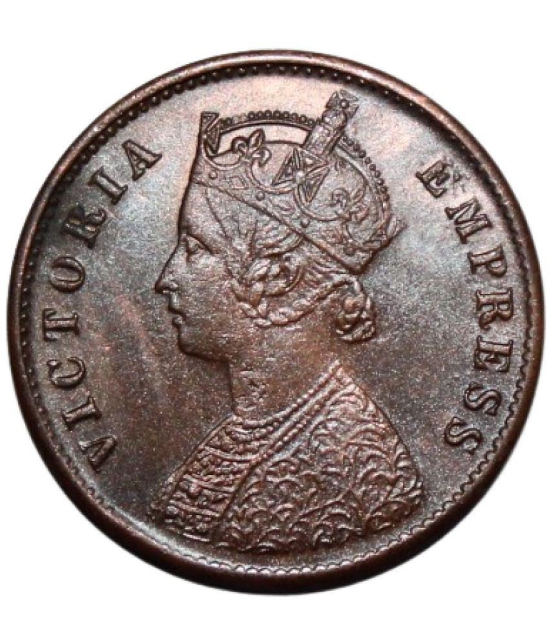 PRIDE INDIA - 1 Quarter Anna (1879) Victoria Empress 1 Numismatic Coins