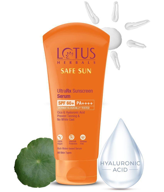 Lotus Herbals SPF 60 Sunscreen Cream For All Skin Type ( Pack of 1 )