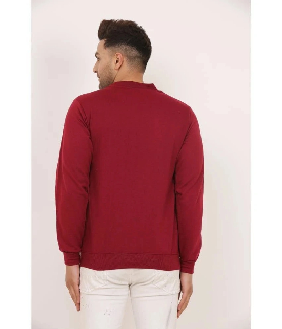 Leotude - Maroon Fleece Regular Fit Mens Casual Jacket ( Pack of 1 ) - None