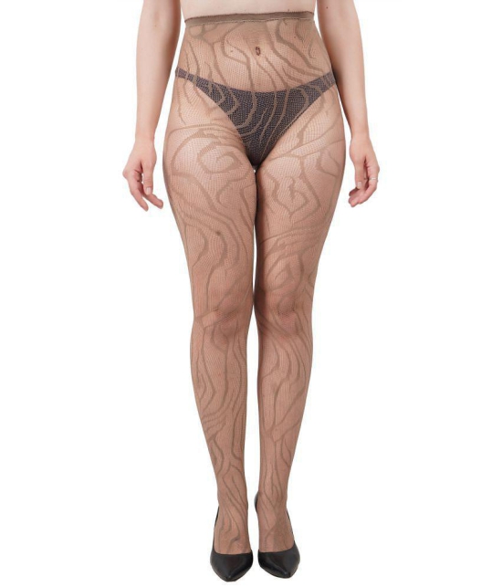 PENYAN - Cotton Blend Beige Women''s Full length Stockings ( Pack of 1 ) - None