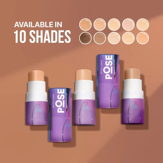 POSE HD Foundation Stick + POSE HD Lipstick