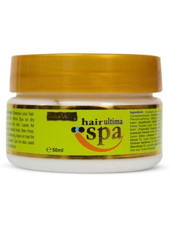 INDUS VALLEY 100% organic Deep Nourishing Hair Ultima Spa For Dull and Damage Hair Treatment -50ml