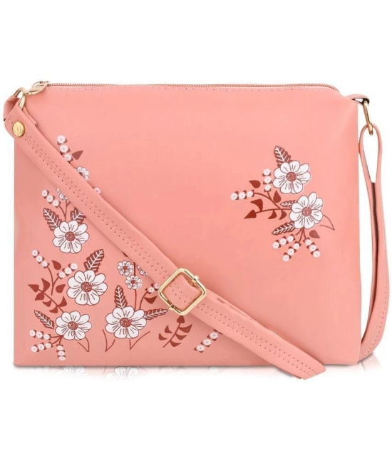 Parrk - Pink PU Sling Bag - Pink