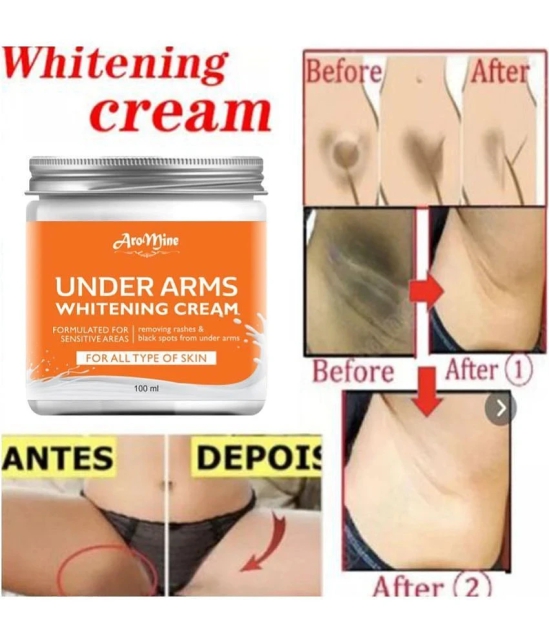 Aromine Underarm Whitening Cream For Dark Underarms Spot Removal- Hand Cream 100 mL