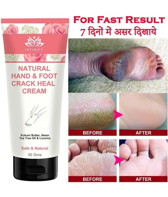 Intimify Cracked Skin Repair Feet Cream, Foot Cream, Cracked Heel Repair, Foot Cream 50 gms