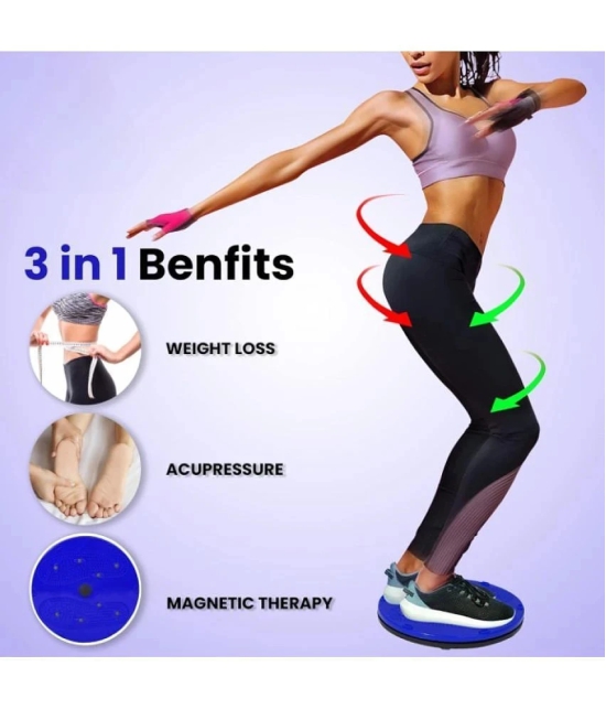 Horsefit Tummy Twister | Twisting Waist Disc | Waist Trimmer | Body Toner | Fat Burner | Aerobic Exercise Foot Exercise Fitness Twister | Fat Buster | Perfect Home Gym Equipment for Men & Wo