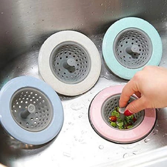 EstoreshousesSilicone Plastic Household Kitchen Sink Strainer Jali