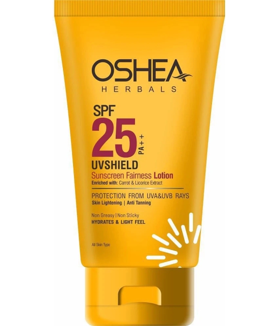 Oshea Herbals UV Shield Sun Block Cream Spf 25 Pa ++ 120Grams