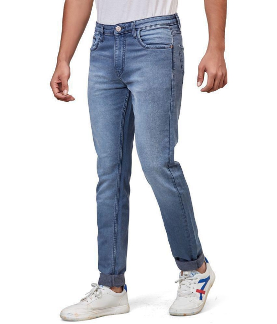 HJ HASASI Blue Regular Fit Jeans - None