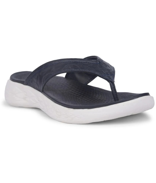 Liberty Navy Blue Womens Slipper - None