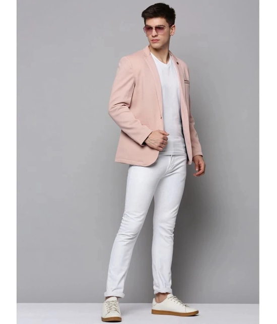 Showoff Cotton Blend Mens Blazer - Pink ( Pack of 1 ) - None