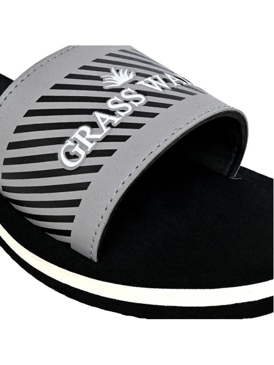 GRASS WALK Black Mens Daily Slipper - None