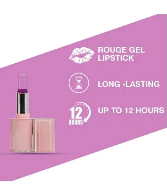 Seven Seas Long Lasting | Smooth Texture | Glass Finish | Rouge Gel Lipstick (Pink 2.8g)