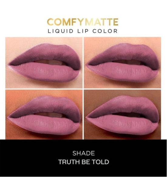 FACES CANADA Comfy Matte Liquid Lipstick - Truth Be Told 09, 3 ml