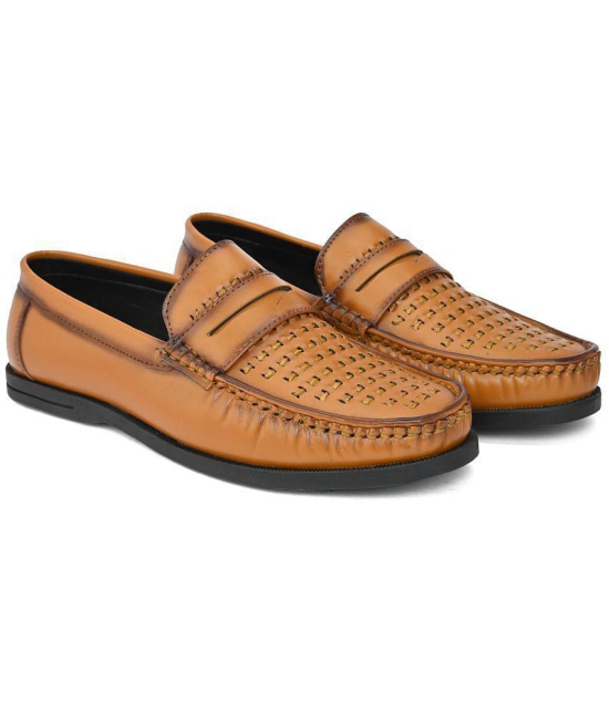 Fentacia - Tan Men's Penny - 8