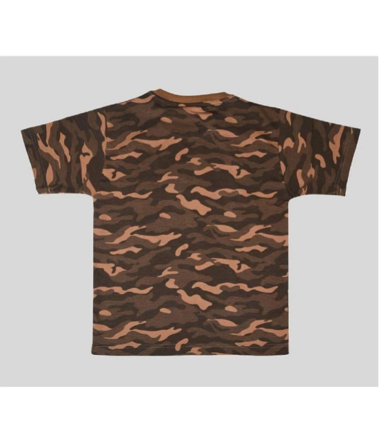 Neo Garments - Brown Unisex T-Shirt ( Pack of 1 ) - None