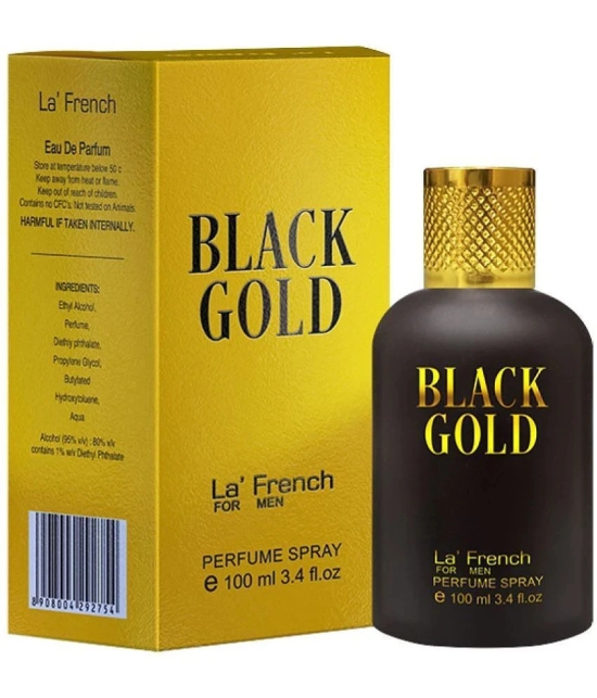 LA FRENCH Ambition & Black Gold Deodorant Spray & Perfume For Women 200 ( Pack of 2 )