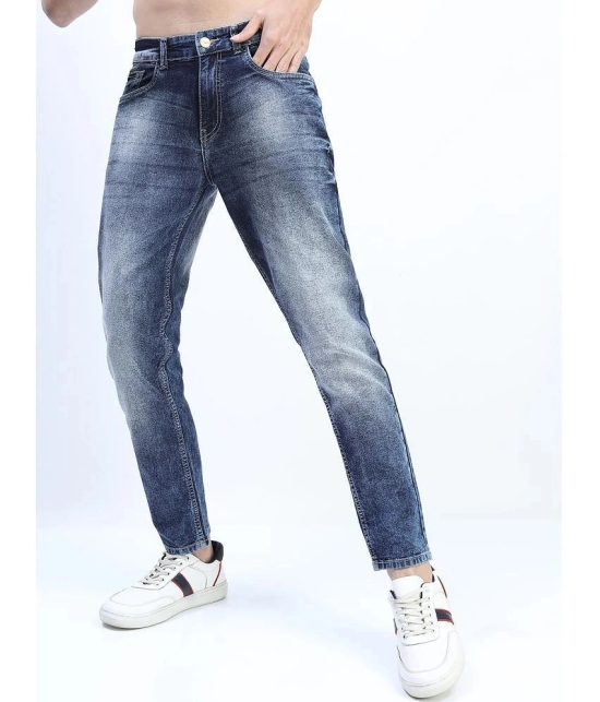 Ketch Slim Fit Faded Mens Jeans - Blue ( Pack of 1 ) - None