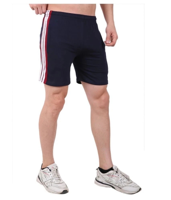 Zeffit Navy Shorts - None