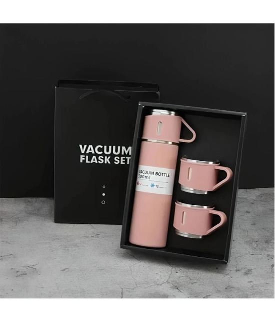 DUST N SHINE VACCUME FLASK GIFT SET - Assorted/Multicolour