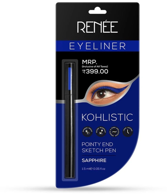 Renee Blue Matte Eye Liner Sketch Pen Liner ( Pack of 1 )