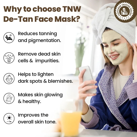 DE-Tan Face Pack for Glowing & Radiant Skin