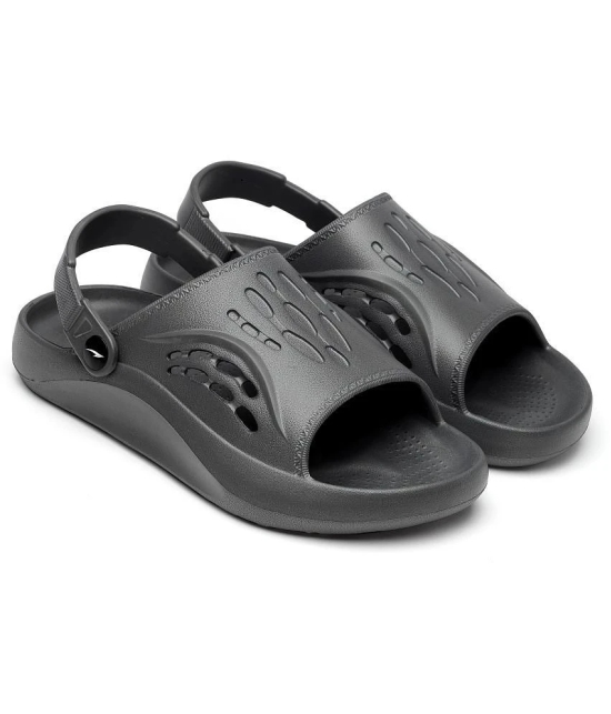 ASIAN - Dark Grey Mens Clogs - None