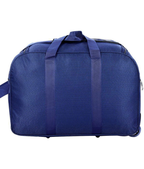 AXEN BAGS - Blue Polyester Duffle Trolley - Onesize