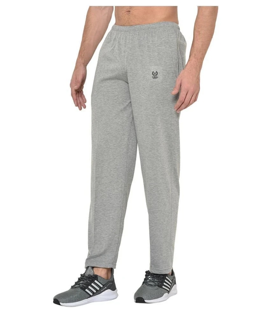 Vimal Jonney Grey Cotton Blend Trackpants - XL