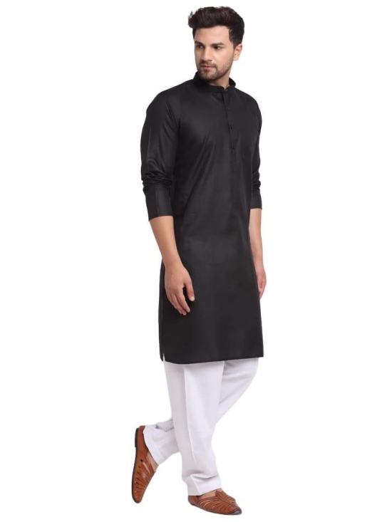 Banity Bey Magic Cotton Regular Fit Traditional kurta Pyjama Set for Men