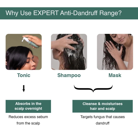 Anti Dandruff Shampoo with Salicylic Acid  Biotin- 250ml-750ml