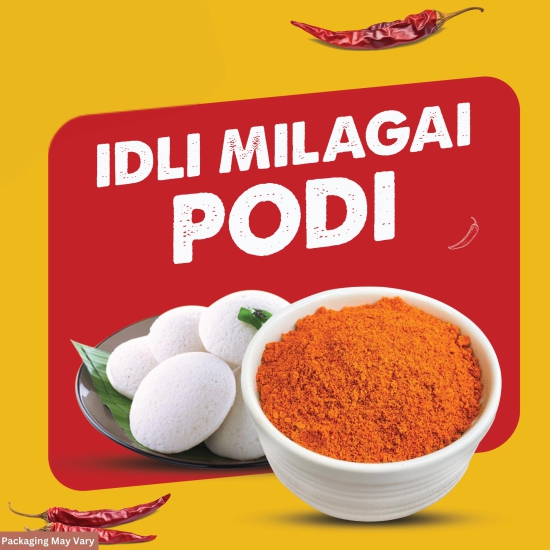 Organic Idli Milagai Podi 150 Grams