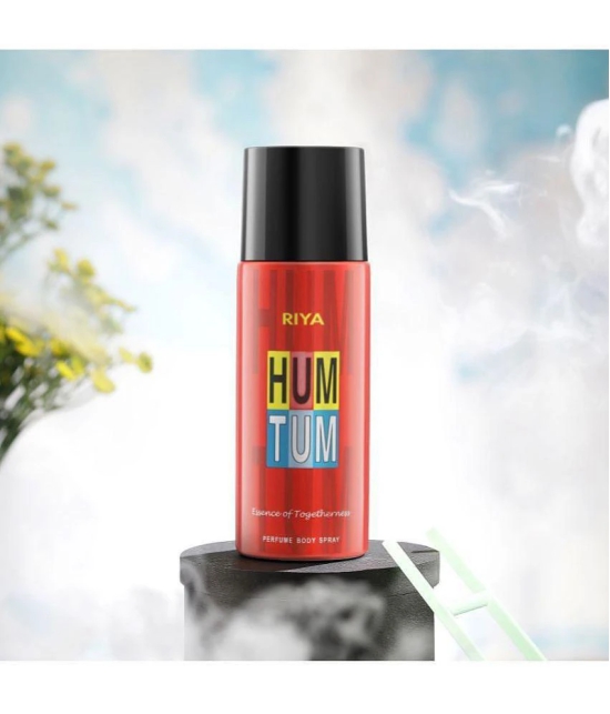 Riya Black Rock & Hum Tum Deodorant Spray & Perfume For Women 300 ( Pack of 2 )