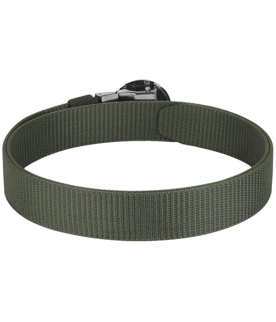 Loopa - Green Nylon Mens Casual Belt ( Pack of 1 ) - None