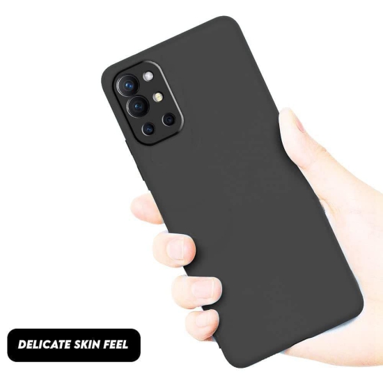 OnePlus 9R Back Cover Case Liquid Silicone