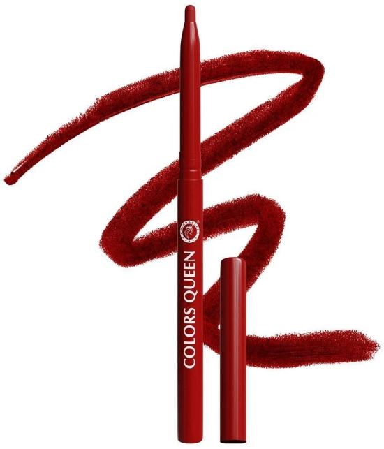 Colors Queen - Red Matte Kajal 1 g Pencil ( Pack of 1 )