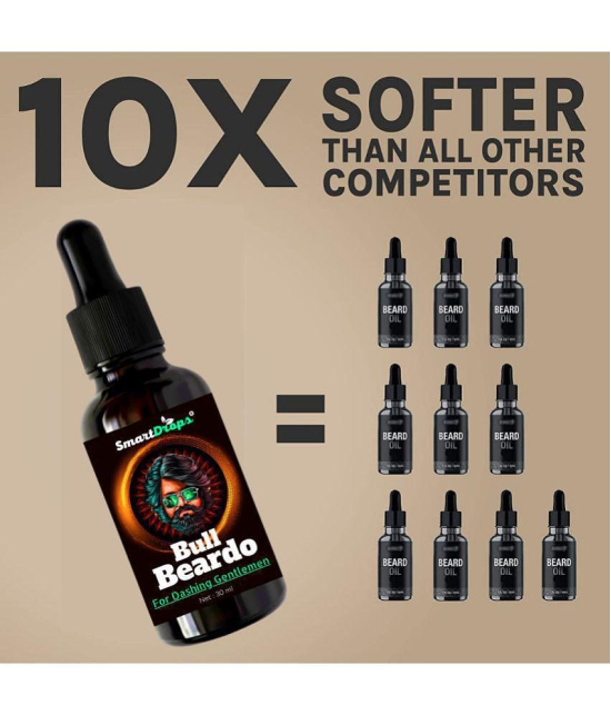 Smartdrops - 30mL For a Shiny Beard Beard Oil ( Pack of 3 )