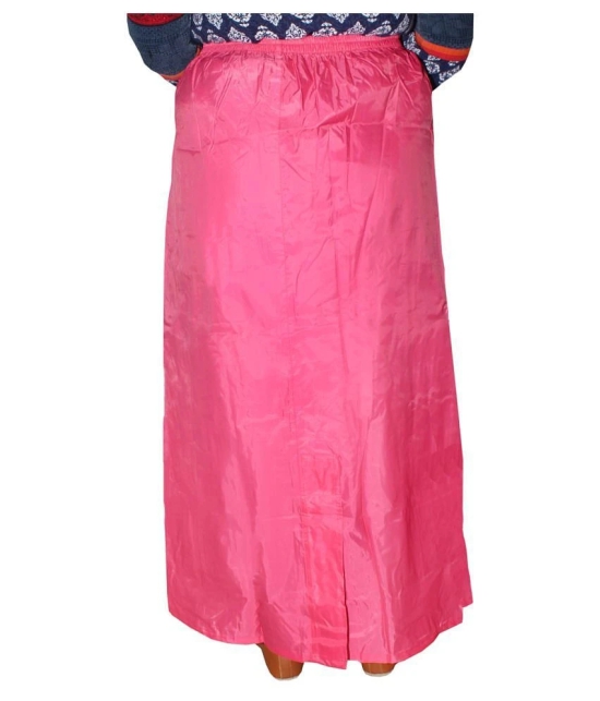 Goodluck Nylon Short Rainwear - Pink - XL