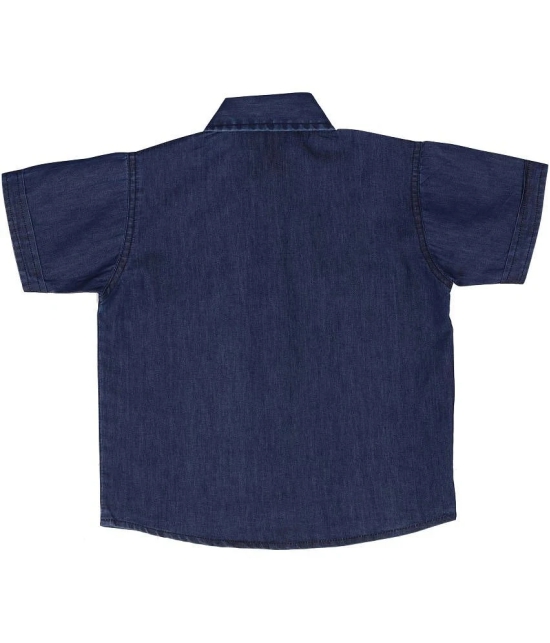 Kids Denim Half sleeves Shirt - None