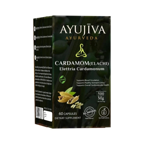 AYUJIVA Blue Spirulina Superfood Capsules for Men & Women 500 MG 60 Capsules?