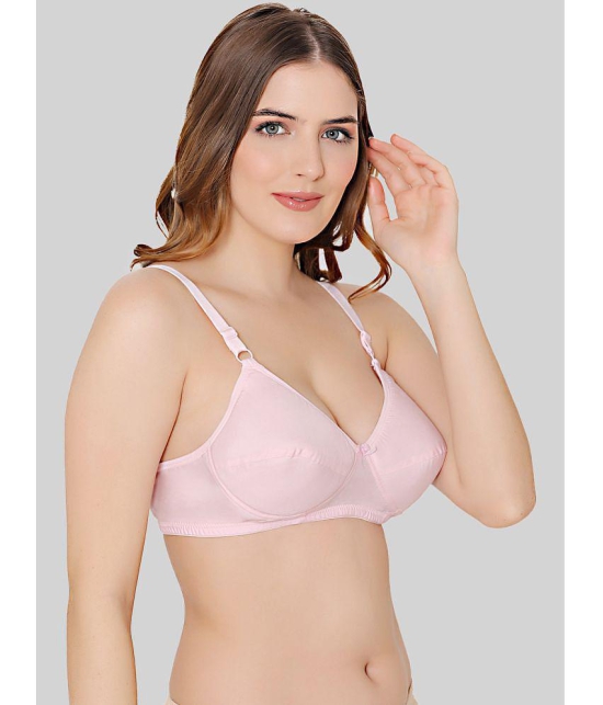 Bodycare Pink Cotton Heavily Padded Womens Everyday Bra ( Pack of 1 ) - None