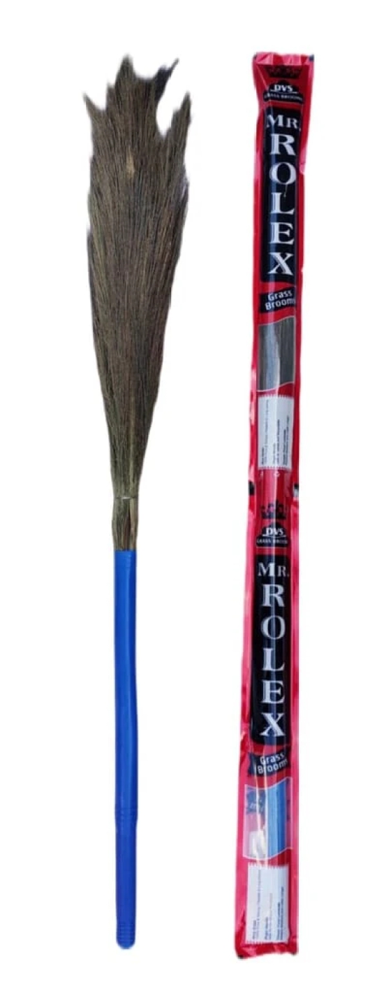 ROLEX Blue Handle Grass Broom