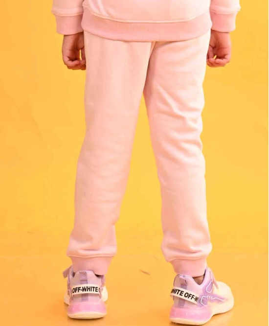 SPORTY COLLECTION PINK FLEECE JOGGER - PINK-6-12 MONTHS / 1N / PINK