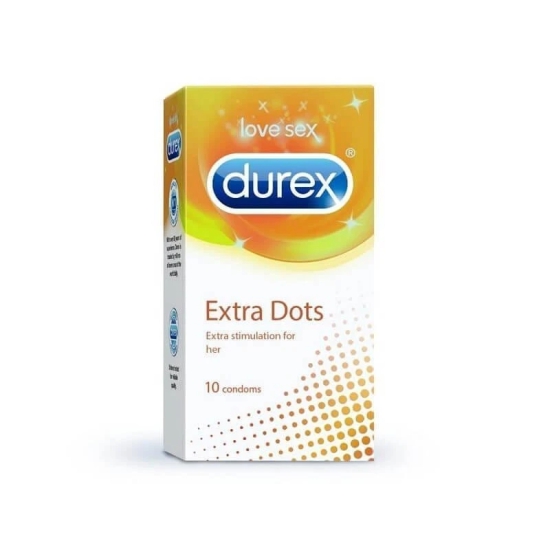 Durex Extra Dots Condoms - Extra stimulation for her