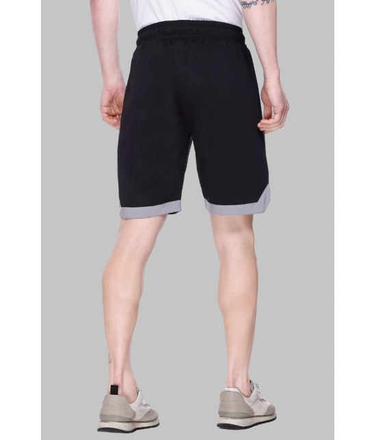 LEEBONEE Black Polyester Blend Mens Shorts ( Pack of 1 ) - None